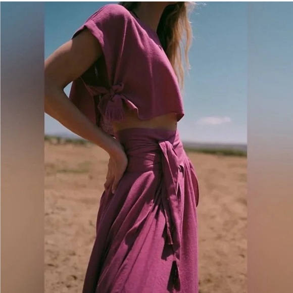 Free People Dresses & Skirts - FREE PEOPLE Sundown Skirt Wrap